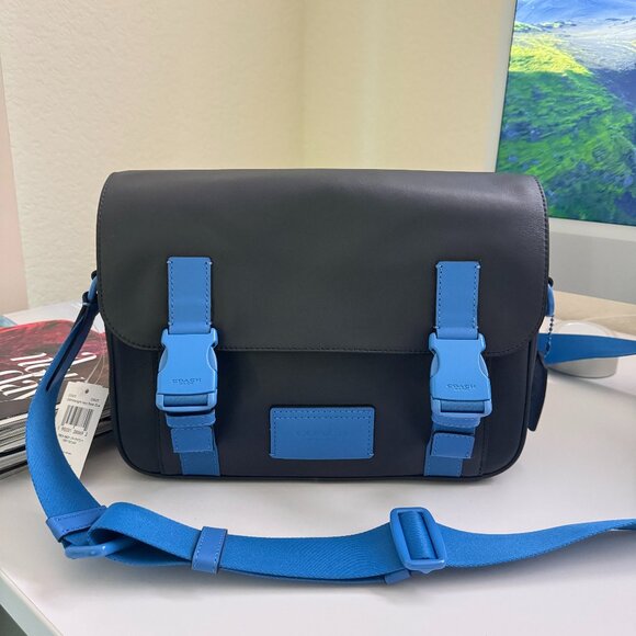 Coach Track Crossbody messenger for men c5300 - Picture 1 of 5